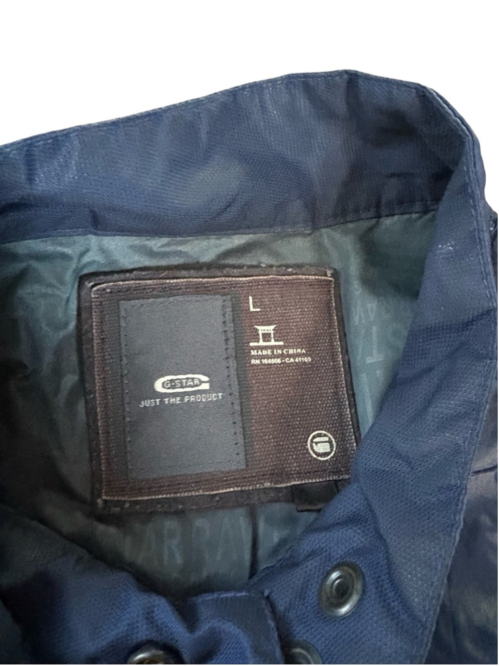 G-Star Dawson Quilted Overshirg Jacket - size L - Picture 4 of 6